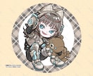 サービス停止中◇SDちびキャラお描きします イメージに寄り添ったデフォルメイラストを制作します！ イメージ6