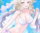自由に女の子を描かせていただきます 可愛いを詰め込みます！アイコンや1枚絵にいかがですかෆ˚* イメージ2