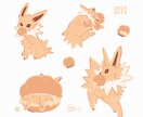 動物イラストグッズデザインを制作いたします こちらグッズ用のサービスになります！ イメージ6