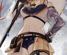 厚塗りタッチの一枚絵を描きます 透明感ある厚塗りタッチのイラストで個性を イメージ7