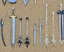 ミニチュア武器のフィギュア制作します お手持ちのフィギュアを更に魅力的にします。 イメージ3