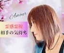 ダイレクトに感じとります・相手の本音をお伝えします お相手の心の声をそのままお伝えいたします イメージ2