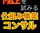 初心者が仕組みを作っていくためのコンサルします 仕組みを作り、寝ながらでも利益を上げるためのコンサル イメージ1