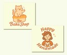心くすぐる＊ちょっぴりレトロなロゴをお作りします 小さなお店や作家さんの“らしさ”を大切に。 イメージ3