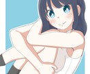 アニメ調のイラストを作成します 可愛い女の子のアイコンを描きます イメージ1