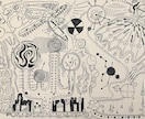 ペン、ボールペンでのアートを提供します 似顔絵やオリジナルのアートなどを僕にしかない世界観で イメージ3