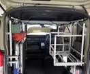 ホンダN-VANのベッドキット製作いたします 折り畳み可能！車中泊やアウトドアに便利な設備！ イメージ8