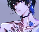 厚塗り風で格好良いイラストお描きします ❁アイコン❁TRPG❁歌ってみたなどに❁最短翌日お届け❁ イメージ4
