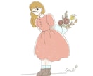 ほんわかイラストを作成します 大人可愛いイラスト作成　商用利用可！ イメージ2