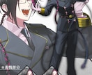 TRPG/VTuber/立ち絵をお描きします あなただけのカッコいいキャラクター立ち絵を描きます。 イメージ3