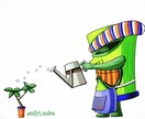 オリジナリティ溢れるイラスト描きます あなただけのオリジナリティ溢れるイラストはいかがですか? イメージ6