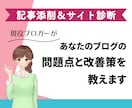 ブログ・アフィリエイト記事の添削＆サイト診断します テーマ選定からタイトル、リライトの方法等、全方位でアドバイス イメージ1