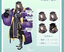 お好きな画風で立ち絵制作いたします 【最短7日納品◎】1からキャラデザ可能です！ イメージ3