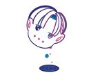 イラスト、絵描きます まるっとしたゆるいイラスト描きます イメージ2