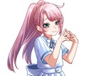 アニメ塗りの可愛い女の子のアイコンを描きます 可愛い系、儚い系の女の子のイラストが好きな方へ！ イメージ4