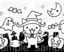 かわいいお子様用ぬりえの線画を作成いたします 動物が得意です。アナログ＋デジタル。 イメージ1