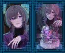 華やかで落ち着いた雰囲気のイラストをお描きします 線や配色に特徴のある繊細な目を引くイラストを制作します イメージ6