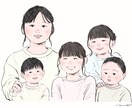 素朴であたたかな似顔絵描きます お客様の持つ空気感を大事に、やさしくあたたかいタッチで表現。 イメージ4