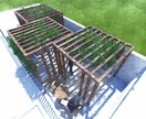 CAD図面、建築景観と室内空間パースを制作します イメージを描く、低価格で建築景観CGパース制作します イメージ3