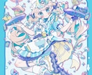ポップで目を引くイラストを描きます グッズ等にも使えるふわふわポップな全身イラストを描きます！ イメージ2