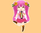 SNSにピッタリなバストアップアイコン描きます キラキラかわいいデフォルメアイコンが欲しい方に！ イメージ3