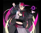 キャラデザ・立ち絵描きます 厚塗りなのに透明感。男性から女性まで イメージ3