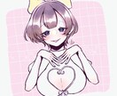 可愛いお顔のアイコン制作します キャラクターに合わせた表情の描写が得意です！ イメージ3