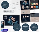 Canva専用 LPテンプレートを販売します スマホ対応の"おしゃれな"テンプレート/ネイルサロン向け イメージ1