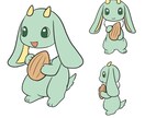 オリジナルキャラクター作ります 個人の、企業のオリジナルキャラクター作りませんか？ イメージ4