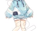 可愛いアイコン、歌ってみた絵、立ち絵等描きます 等身、デフォルメ、男女お受けできます。 イメージ7