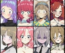 キャラクターやテーマに合わせてイラスト作成します アニメ画昭和風ｶｰﾄｩｰﾝ風色々描きます イメージ9