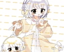 萌えかわいいイラストお描きします アイコン・サムネイル・詰め込み等 明るい萌え絵を制作します！ イメージ3
