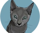 あなたのうちの子(ペット)SNS用アイコンにます デジタルの可愛いイラストでアイコン作成します！ イメージ3