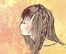 女の子＆お花描きます 商用可＆女の子＆オプション花で可愛いイラストお描き致します イメージ1