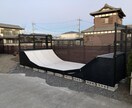 初心者向け小さい子向けのミニミニランプ 作製します スケボー ミニランプ 作製 致します イメージ2