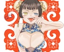 SNSアイコンやSDキャラクターイラスト制作します 衣装デザインやSDキャラ制作もお任せ！可愛いを形にします。 イメージ3