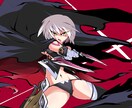 オリジナルから版権絵まで色々描きます 線が濃く、勢いがある絵！！！！！！ イメージ1