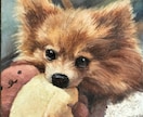 ペットのお写真を味のある油絵にします 現役藝大生がペットとの思い出を形にするお手伝いをします！ イメージ1