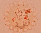 可愛い動物達の手描きボールペンイラストを描きます ボールペンで描く手描きで可愛い動物達 イメージ9