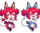 グッズやSNSで使える可愛いSDキャラを作成します 【商用可】 Vtuber様、個人利用の方も大歓迎！ イメージ10