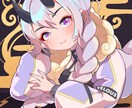 一枚絵やグッズ用SDが使いやすい！絵柄で描きます Vtuberさんのヘッダー&サムネイルイラスト制作実績あり! イメージ6