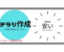 安くて、楽々！チラシを作ります チラシのイメージが湧かないあなたでも大丈夫！ イメージ1