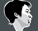 オシャレな似顔絵風ロゴ作成します スタイリッシュな似顔絵ロゴでSNSで映えよう！ イメージ1