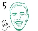 シンプル&ポップなアイコン・スタンプ作成します SNS用アイコン用、年賀状のスタンプ、プレゼントに最適⭐︎ イメージ6
