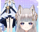 IRIAM用の立ち絵制作いたします 可愛い女の子ならお任せください！ イメージ7