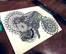 色々な用途に適したイラスト描きます 透明水彩で温かみのある絵とペン画で不思議な世界観の絵 イメージ4