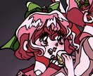 レトロアニメ風なアイコン描きます パキッとした高彩度の個性溢れるアイコンにしませんか？ イメージ3