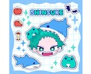 フリーハンドでオリジナルキャラクターを制作します アンケートからあなただけのキャラクターを制作します。 イメージ2
