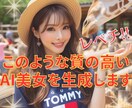 AI美女のハイクオリティ画像作ります AI美女画像生成代行！著作権譲渡・商用など用途もご自由です☆ イメージ1