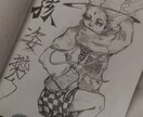 オリジナルのキャラクターなど描きます ご不満な点があれば何度でも修正し満足のあるイラストを イメージ7